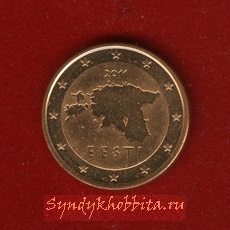 Эстония 5 евро цента 2011 год